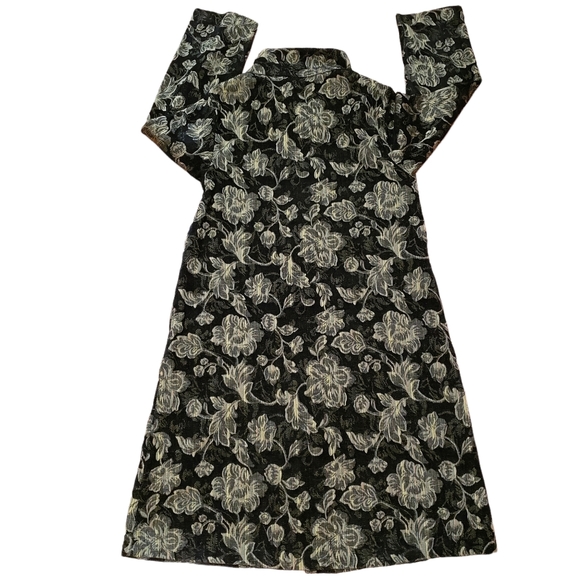 Vintage HabitaT clothes to live in Tapestry Woven Jacquard Coat/Long Blazer - Picture 7 of 16